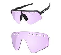 OSharp Lenti di ricambio per occhiali da sole Oakley Sutro Lite Sweep ventilati OO9465, polarizzate HD, a specchio, protezione UV