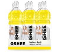 OSHEE Isotonic Lemon 6 x 750ml - Electrolyte Hydration Drink with Vitamins & Minerals, Energy & Rehydration Support, Sugar-Free, Ready-to-Drink