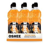 OSHEE Isotonic Orange 6 x 750ml - Electrolyte Hydration Drink with Vitamins & Minerals, Energy & Rehydration Support, Sugar-Free, Ready-to-Drink