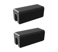 Oshhni 1 Supporto Motore Fuoribordo Cuneo Salva Specchio di Prua Compatto Gomma Resistente Facile da Installare Stabilizzazione Motori Fuoribordo Adatto per, 2 Pezzi