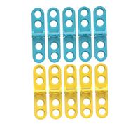 Oshhni 10 Pezzi di Cerniere per Utensili da Costruzione ondulati, Giocattoli educativi precoci, Giocattoli sensoriali per Lo Sviluppo Domestico per