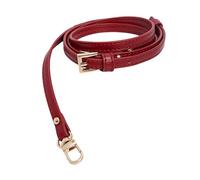 Oshhni 100-120 Cm Cinghie per Borse, Tracolla Di Ricambio, Tracolla Universale per Borsa in Pelle PU per Pochette, Portafogli, Tote Bag, Portamonete, Valigette, Rosso
