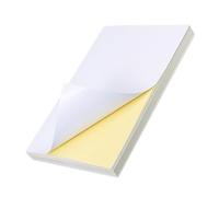 Oshhni 100 fogli adesivi di carta per mascheratura, 29 cm x 21 cm, carta per mascheratura multiuso per lavori fai da te, creazione di biglietti