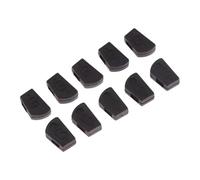 Oshhni 10x tappi di gomma di ricambio per accessori per pianoforte facili da installare, leggeri, di ricambio per AP250, AP450, PX100, PX160, Tasto Nero