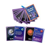 Oshhni 15 Carte didattiche sul Solare, Gioco di apprendimento sul Solare, Giocattoli interattivi per Bambini, Giochi di smistamento per