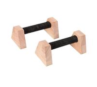 Oshhni 2 Pezzi di Barre per Flessioni, Attrezzature per Il Fitness Domestico, Assi di Legno per Allenamento della per Uomini, Blocchi per Barre per, 20 Cm