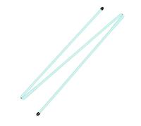 Oshhni 2 Pezzi di bastoni per l'allineamento del Golf, indicatore di direzione dello Swing, aste di allineamento del Golf per Il Putting, Verde