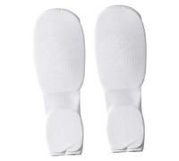 Oshhni 2 Pezzi Protezioni per Mano, Pugno, avambraccio, Imbottite, Maniche Bianche morbide con Foro per Il Pollice, Accessorio per Kickboxing, Palestra, XL