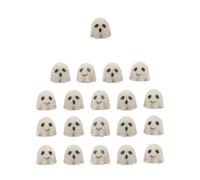 Oshhni 20 Mini Statuette di spettri, Decorazioni per la casa, graziose Piccole Decorazioni Fai da Te per Halloween, Statuette in Miniatura per Esposizione