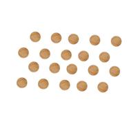 Oshhni 20 pezzi di cuscinetti in sughero per tromba, parti, assemblaggio, kit di riparazione, cuscinetti in sughero di ricambio portatili per tromba, per, L