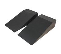 Oshhni 2X Blocchi per Esercizi a Cuneo per Squat inclinati Multiuso per, Stretching dei Polpacci, 9,4x5,9x3 Pollici, barella per Polpacci Imbottita