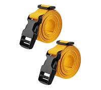Oshhni 2x cinghie da golf tappeti cinghiali cinghiali di ricambio regolabili leggero in nylon cinghie di dispositivo di fissaggio, Oro