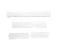 Oshhni 4X Copri-Naso per capezza per Cavalli, Set di Tubi per capezza per Cavalli, Facile Installazione, Protezione, Copri-Naso, Accessori per briglie, Bianco