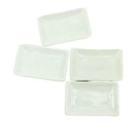 Oshhni 4X Mini 1/12 Dollhouse Piatti per mobili Decorazione Stoviglie in Ceramica per Bambini, Stile b