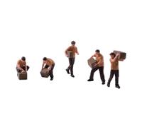 Oshhni 5 Pezzi, Miniature di in 1:64, Ornamenti, umane per la Decorazione di Micro paesaggi.