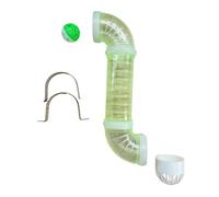 Oshhni Accessori fai -da -te di bordo occupato Attività di materiale fai -da -te Gampi di apprendimento delle parti del tabellone sensoriale Sviluppo precoce, Verde
