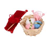 Oshhni Accessori per Cestini in Filato di Lana per Miniature di Case delle Bambole 1/12