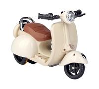 Oshhni Accessorio per Bambola, Motocicletta, Personaggio dei Cartoni Animati, Libreria, Decorazione, Paesaggio, Oggetto di Scena, Bicicletta, Beige