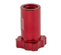 Oshhni Adattatore per E Getta in Alluminio, Adattatore per Tazza Spray, Connettore Spray Rosso per Presa Elettrica, Intero M14x1