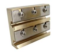 Oshhni Alesatore per piroli di violoncello, coltello per la riparazione di piroli di accordatura, ottone, strumenti per liutai, strumento per la costruzione