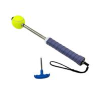 Oshhni Allenamento al Servizio nel Tennis con Feedback sonoro del Colpo, Asta di Riscaldamento Portatile, Strumento di Allenamento per Interni ed Esterni per, Style a