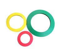 Oshhni Anelli da Putting Portatili in Silicone per Il Golf, Che Migliorano La Precisione E Il Controllo del Colpo, Sia per Uso Interno Che Esterno.