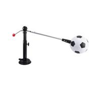 Oshhni Attrezzatura per L'allenamento Calcistico, Allenamento Individuale, Supporto Pieghevole per Calciare Il Pallone, Attrezzatura per L'allenament, Bianco