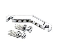 Oshhni Barra di arresto per chitarra, cordiera per chitarra elettrica a 6 corde, aumenta le vibrazioni per ponti a sella con e perno a forma di V