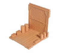 Oshhni Base espositiva ad Incastro, Base per Hobby, vetrina per Robot, Macchina, Nido, Regalo di Compleanno, Supporto per Action Figure, Supporto per, Cachi