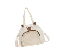 Oshhni Borsa borse ita sacca per tracolla delle ragazze portatili per anime figure collettore, Bianco