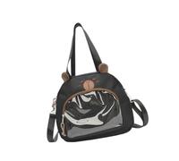 Oshhni Borsa borse ita sacca per tracolla delle ragazze portatili per anime figure collettore, Nero