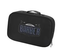 Oshhni Borsa da parrucchiere, borsa per attrezzi da barbiere, organizer portatile, per tagliacapelli, forbici, pettini e strumenti per tagliare i capelli, Style C, M