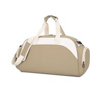 Oshhni Borsa Da Viaggio con Scomparto per Calzature, Borsa Oxford per Attività, Cachi