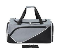 Oshhni Borsa da viaggio in palestra per abbigliamento per adulti impermeabili borse a per l'esercizio fisico, Grigio