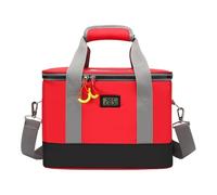 Oshhni Borsa di Vuota, Organizer Professionale Compatto per Il, Borsa di Emergenza per Esterni, casa, Campeggio, Palestra, Rosso