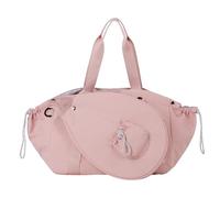 Oshhni Borsa per Racchetta da Tennis, Borsa a Tracolla in Nylon, Grande capacità, alla Moda, per Sport all'Aria Aperta, Porta Racchetta, Rosa