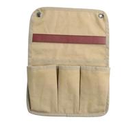 Oshhni Borsa Portaoggetti da Bracciolo per Sedia da Campeggio, Organizer Laterale da Appendere alla Sedia da Toilette, Cachi