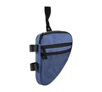 Oshhni Borsa portaoggetti per accessori per stampelle da avambraccio e tasca a rete, borsa da trasporto resistente all'acqua per portafogli e snack, Blu
