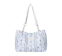 Oshhni Borsa tote da donna, comoda borsa da viaggio per la città, ideale per l'estate e il tempo libero, Blu