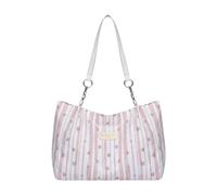 Oshhni Borsa tote da donna, comoda borsa da viaggio per la città, ideale per l'estate e il tempo libero, Rosa