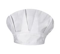 Oshhni Cappello da Cuoco, Berretto da Medico, Facile da Pulire, Robusto, Multifunzionale, Versatile, Cotone, fornaio, Cucina, Cucina, Accessori per Cappelli, Bianco