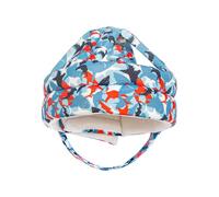 Oshhni Casco protettivo per bambini, cappello da cartone animato, impara a camminare, protezione per la testa per bambini, berretto protettivo per neonati da, Squalo Blu