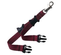Oshhni Cinturino Porta Pinne da Immersione, Supporto per Attrezzatura Subacquea, Accessori di Ricambio Professionali, Fibbia a sgancio rapido per Adulti Che, Rosso