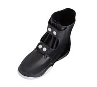 Oshhni Copriscarpe impermeabili Copriscarpe per stivali da pioggia Protezioni per scarpe da pioggia ad alta elasticità Copriscarpe riutilizzabili per, XL Nero