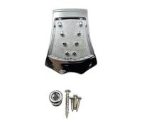 Oshhni Cordiera per mandolino, ricambio per mandolini, facile installazione, robusto accessorio per strumenti a 8 corde, chitarra, Argent