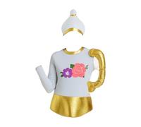 Oshhni Costume da regalo a tema cena di candela per cosplay per famiglia, amici e festival, Forma Della Teiera