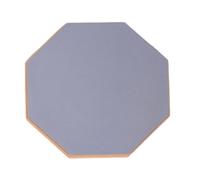 Oshhni Cuscinetti per esercitazione per batteria da 12" Esercizio per batteria portatile antiscivolo Cuscinetto per la riduzione del rumore della batteria, Grigio da 12 pollici