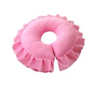 Oshhni Cuscino per il viso con poggiatesta massaggiante per letto, ergonomico e confortevole, supporto per il viso per SPA, dorme a pancia in giù, casa, Rosa