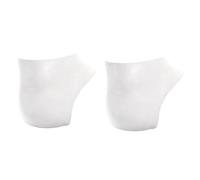 Oshhni Cuscino per maniche al tallone, tazze del tallone, per cuscinetti tallone a secco tallone crollate di protezione idratante a crema di tallone 1 coppia