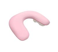 Oshhni Cuscino poggiabraccio per unghie, cuscino per mani per nail art, strumento di bellezza, stazione da tavolo, pratico, tappetino per manicure per salone, Rosa